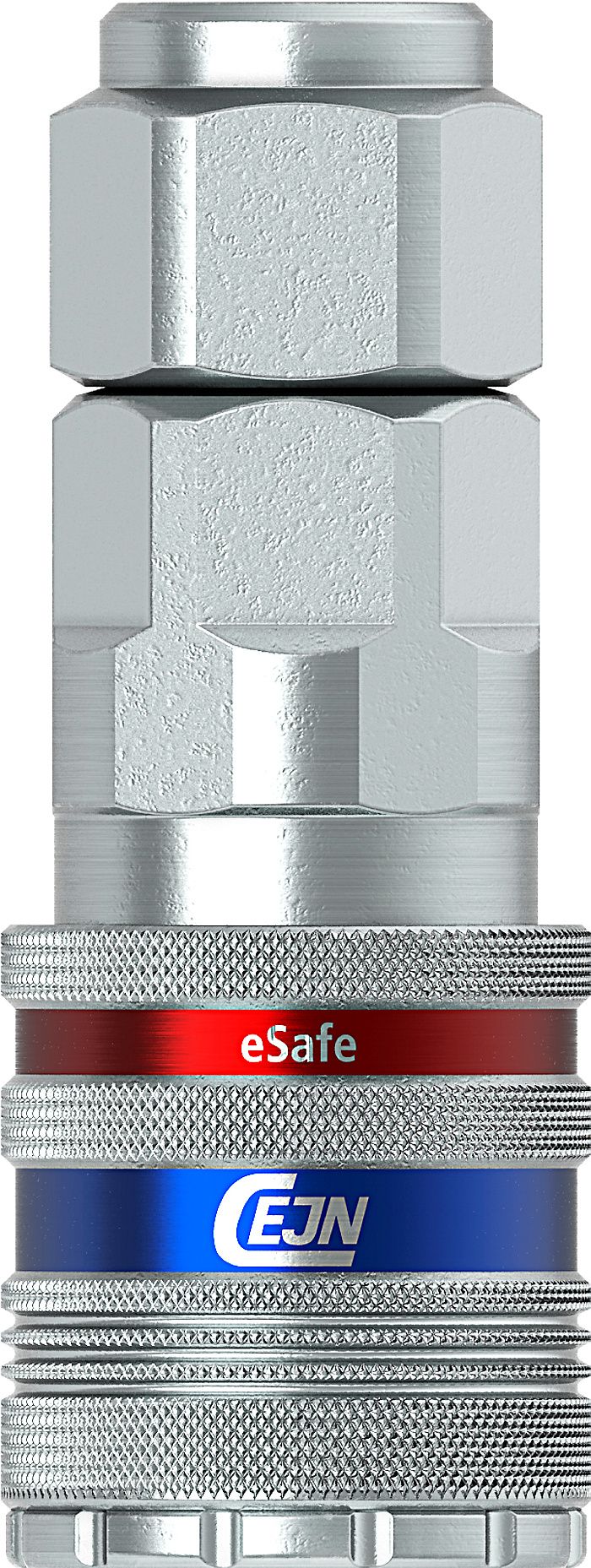 Séries 471 eSafe DN 11 - Coupleur CEJN en acier zingué et laiton - Norme ISO 6150 C_2