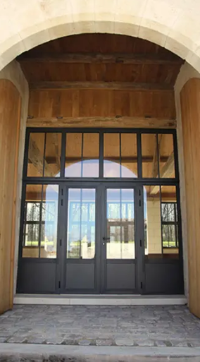 Baies vitrées et verrières sur-mesure - Menuiseries classiques aluminium - GRI Fabricant_2