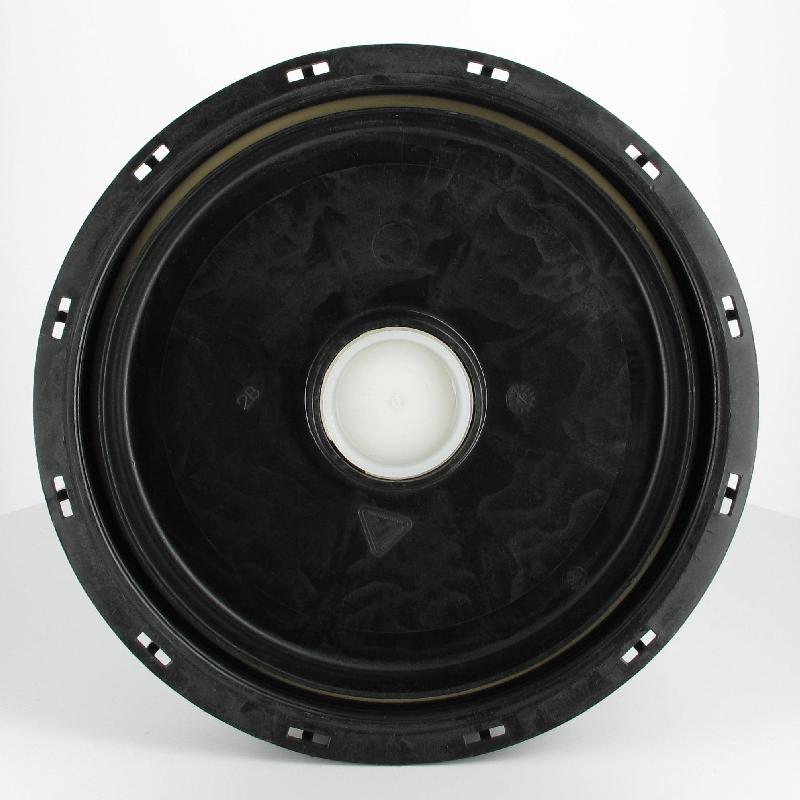 Couvercle Schütz Ø220 noir + bonde 2