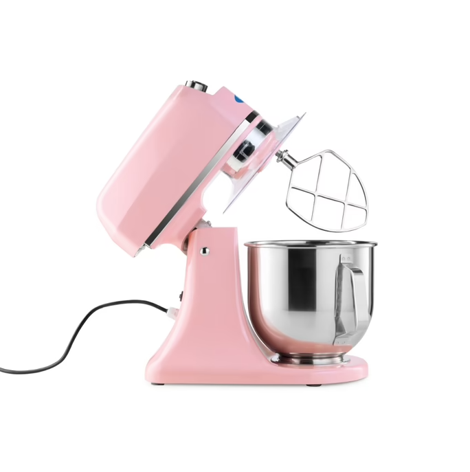 Mixer planétaire - 7 L - jusqu'à 2 kg de pâte - rose | Maxima - 09300151_2