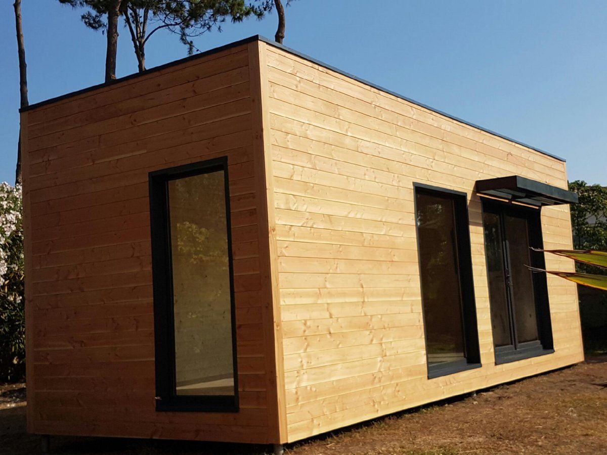 Studio de jardin Evry 20 m² - maison de jardin en ossature bois - 100% isolé, modifiable et sans permis de construire_2