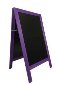 Chevalet ardoise cadre bois - 1270 x 750 mm - Utilisation extérieure - Fabrication française_2