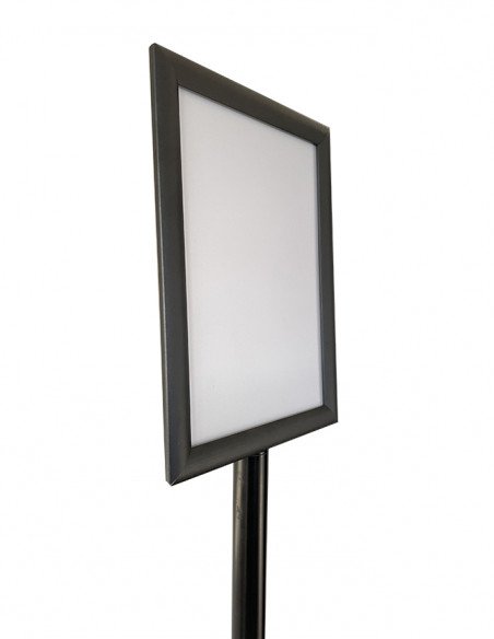 Porte affiche - clic clac - totem télescopique avec cadre A4 personnalisable_2
