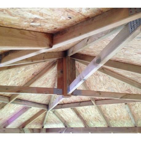 10205 - kiosque carré holm 1 en bois fsc - 4,31x4,31m - karibu_2