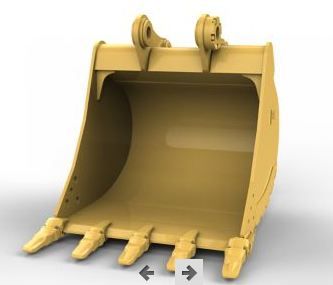 485-7621 godet d'excavation à usage normal avec lame de nivellement - caterpillar finance france - 650 mm (25 in)_2