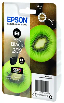Singlepack Photo Black 202 Claria Premium Ink_2