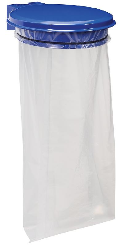 Support Sac Collecmur Mural Extreme - 110L - Gris, Jaune, Vert, Bleu, Inox - Fabrication Française_2