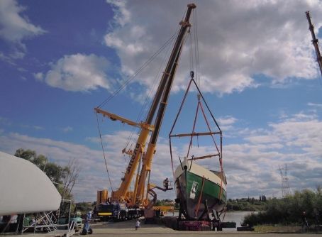 Grue GMK6400 avec flèche TWIN-LOCK à 5 éléments