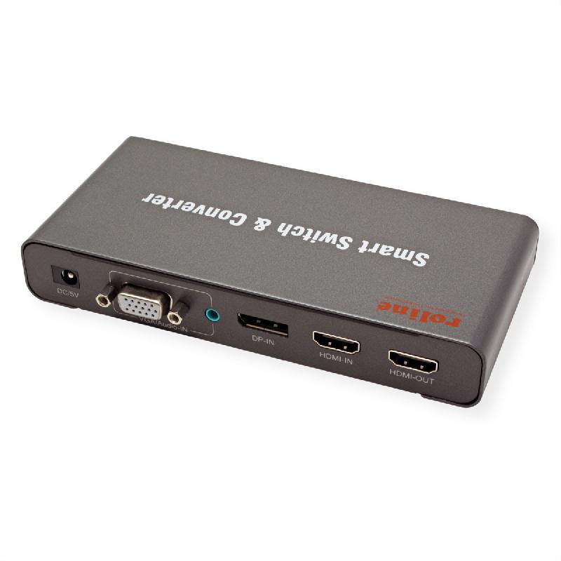 Roline switch convertisseur hdmi/vga/dp vers hdmi_2