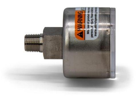 1534R, Manomètre, 38 mm Face, Montage arrière, 400 bar pression maximale_2