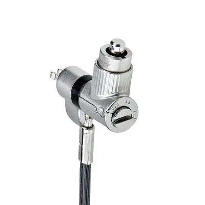 Antivol Universel 3-en-1 pour Ordinateur Portable, Cble de Verrouillage de 2m à  Clé Maîtresse, Comp_2