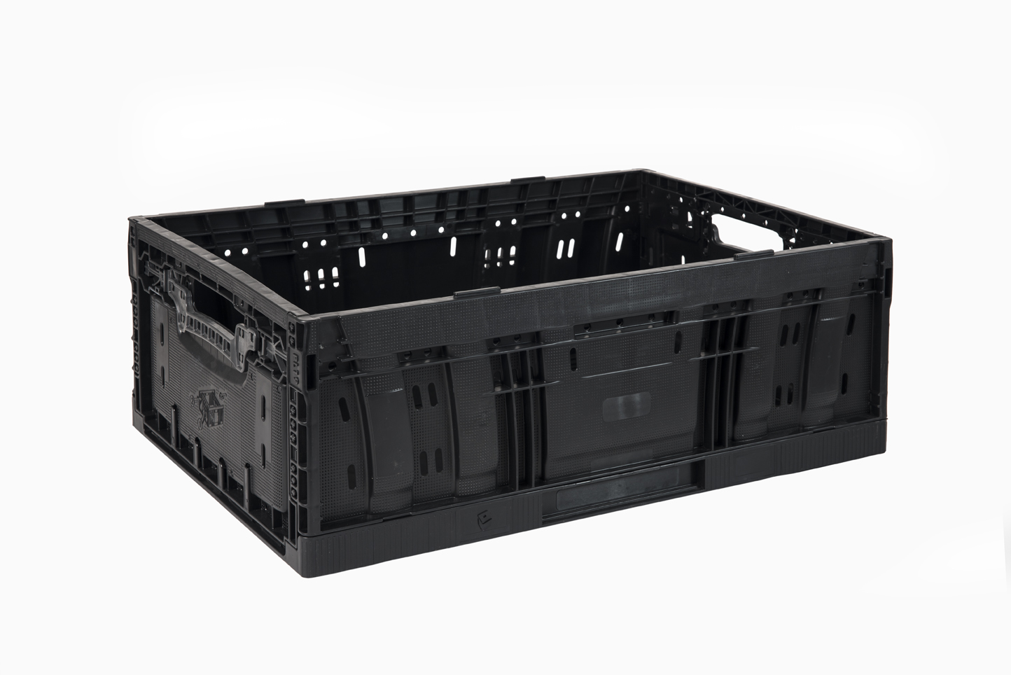 Bac pliable avec verrou actif 619 - Design amélioré, pliable et empilable, capacité 42L_2