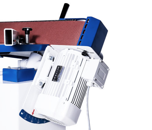 Rectifieuse de chants R1 - oscillation pneumatique - moteur 3 kW - bande abrasive 150 mm_2