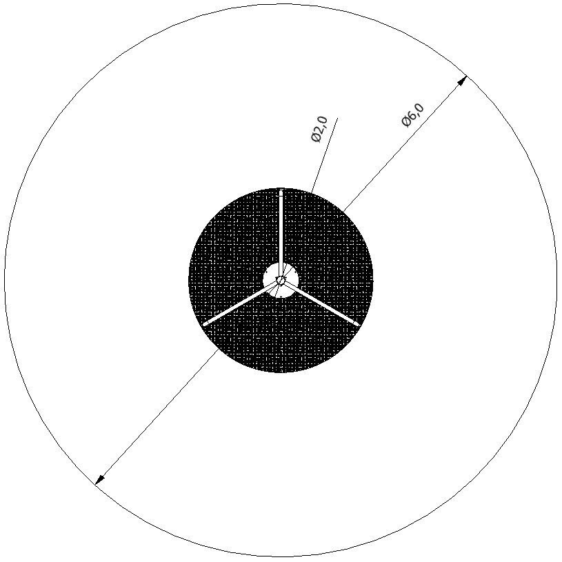 Tourniquet PMR fauteuil roulant - Caroussel en acier inoxydable - Référence BTTOUR - Ø2m adapté aux aires de jeux inclusives_2