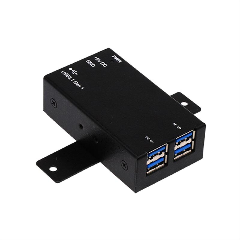 EXSYS EX-1194HMS Hub USB 3.2 Gen1 à 4 ports, C-femelle, protection de surtension_2