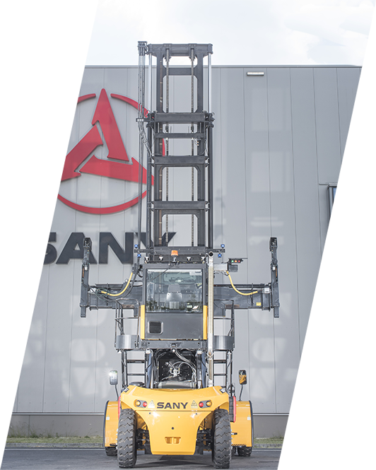 Chariot pour conteneurs vides SANY - performant et facile à maîtriser - moteur Volvo, technologie load-sensing_3