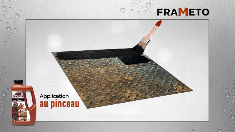 Protection antirouille extérieur/intérieur - noir - 0.5L - Frameto RUBSON - direct sur rouille - pour métaux ferreux_2