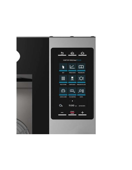 Four UNOX mixte CHEFTOP MIND.Maps™ COMPACT PLUS électrique 5 niveaux GN 1/1 - XECC-0513-EPRM - multiple processus de cuisson_2