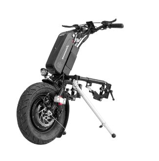 Handbike Tout Électrique - CROSSBIKE 14'' Stricker - Moteur 1000 Watts et Pneu Adhérent_2