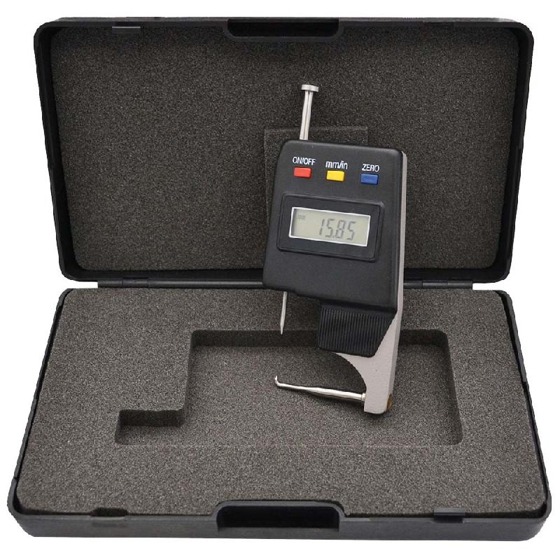 Contrôleur d'épaisseur digital - Pointe fine - Capacité 15mm - Lecture 0,01mm - Référence 131016E_2