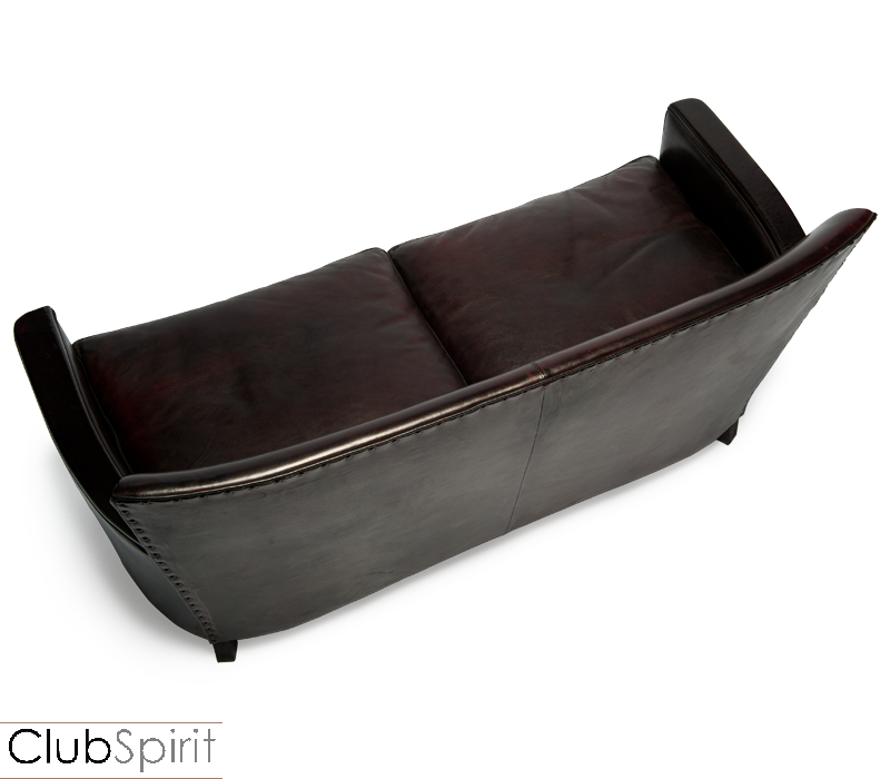 Canapé Club Parisien 1930 - Design années 30, 2 places, fabrication artisanale Vosges_2