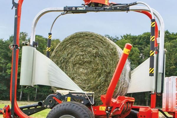 Table tournante pour balles rondes jusqu'à 1 400 kg