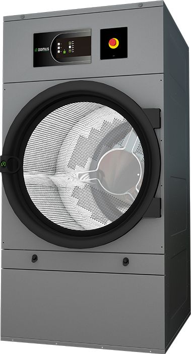 Sèche-linge professionnel Domus - Variateur de fréquence standard - Tambour inox - Inversion de sens_2