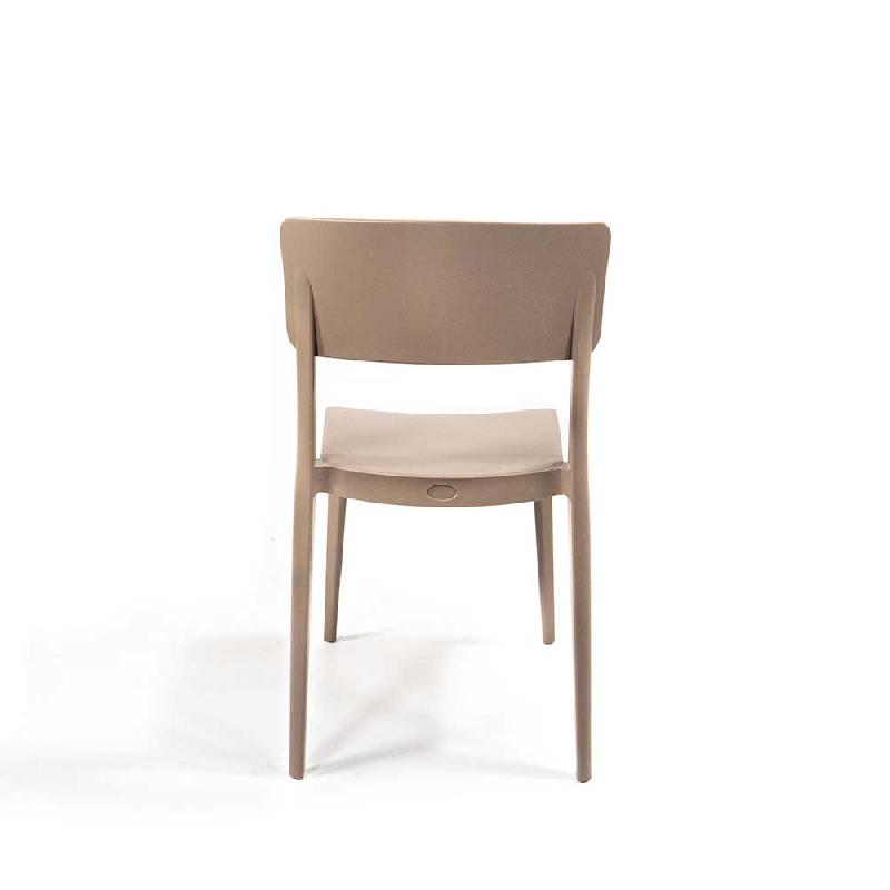 Wing - Chaise empilable en polypropylène sable_2