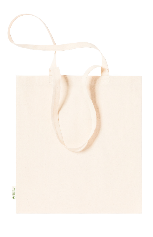 Tote bag - sac shopping en coton biologique - anses longues - 140 g/m²_2