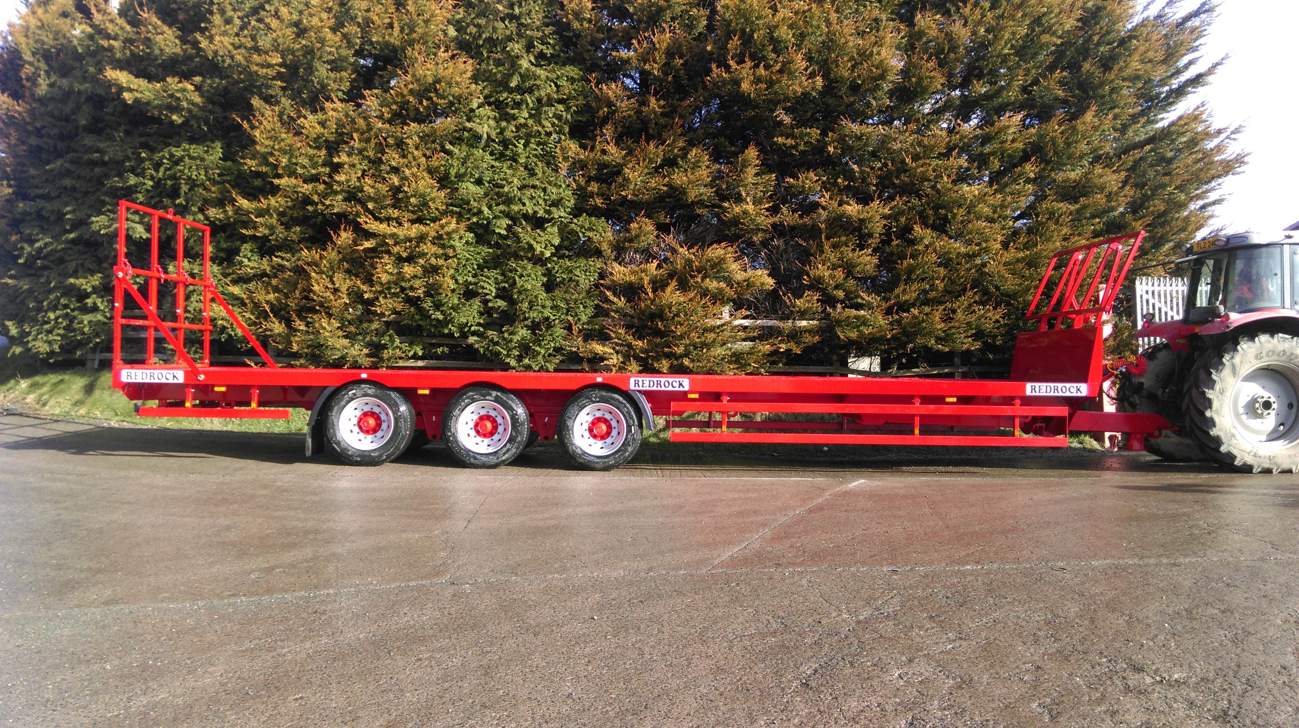 Remorque Redrock avec essieux à grande vitesse