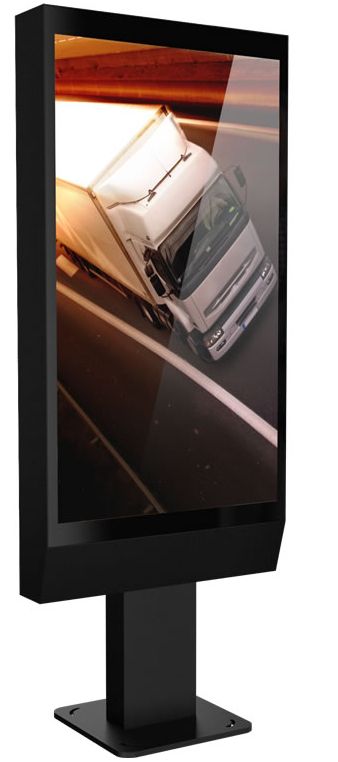 Totem lumineux pour intérieur - affichage sous forme de vidéos ou d'images fixes_2