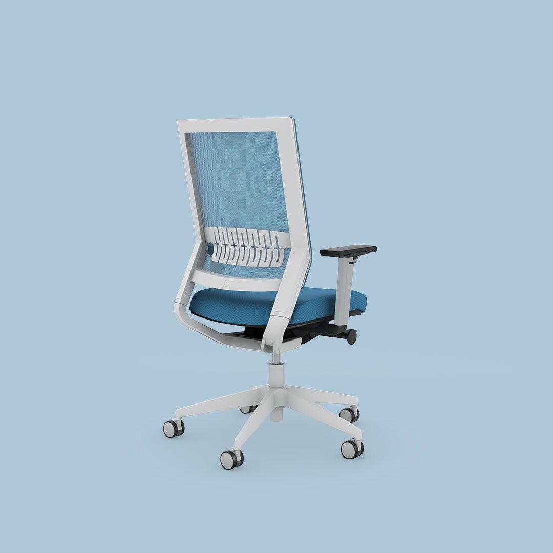 Impulse Too - chaise de bureau ergonomique avec dossier en maille tendue - inclinaison d'assise réglable - Viasit Bürositzmöbel GmbH_2
