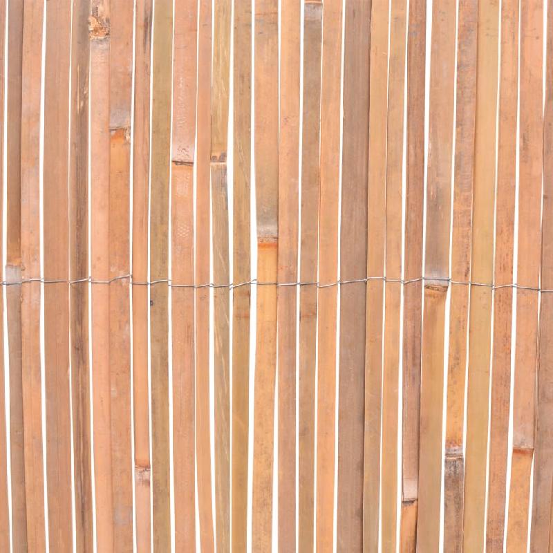 Vidaxl clôture bambou 1000x70 cm 312294_2