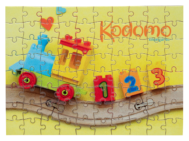 Puzzle 80 pièces - marquage en sublimation - couleur blanche - minimum 50 pcs_2