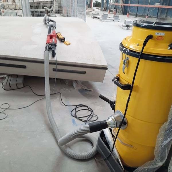 Aspirateur industriel monophasé ASM-450-ANT - 3.45 kW - Antistatique - Bac 60L - Filtre classe M_2