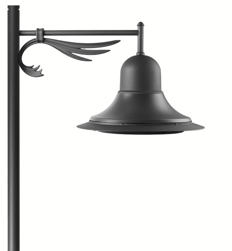 Lampadaire urbain gamma / led / 180 w / 15650 lm / en aluminium / 10 m_0