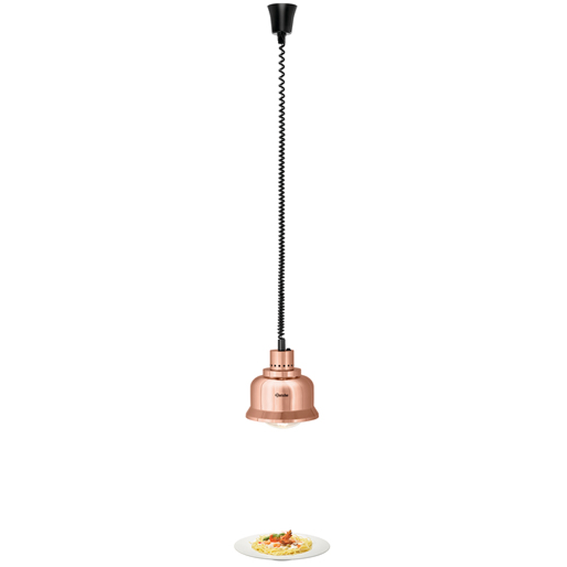 Lampes chauffantes rétractables buffets et comptoirs Cuivre | Bartscher - 114274_2
