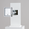 Miroir Emma LED - Éclairage LED - Grossissement 3x - Simple face - Aluminium - SKU: H-776-EMMA_2