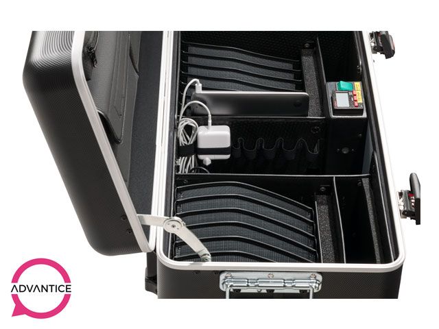 Paraproject Case N16 - Valise universelle pour tablettes et ultraportables jusqu'à 12 pouces - 16 compartiments_2