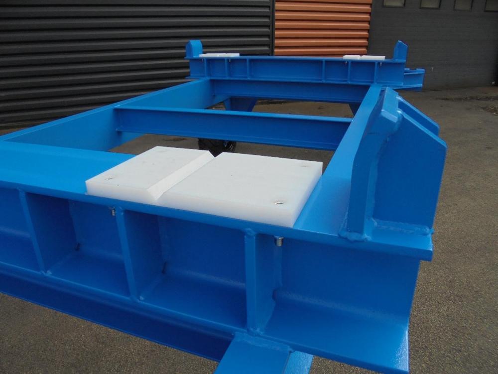 Remorque industrielle portuaire porte spreader - Capacité 13 tonnes - MILOCO: 8225_2