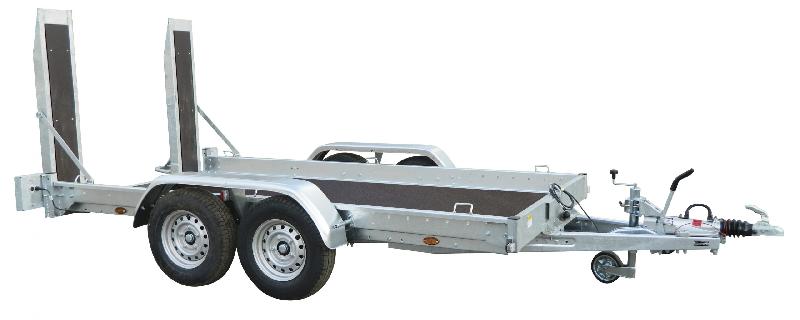 Remorque porte-engins - 3,55 X 1,72M - 3500 KG - FRANC PEG35D V350AF_2