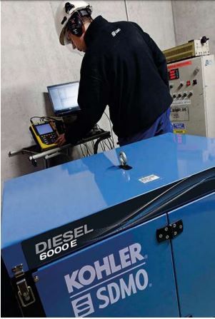 6000 A Silence C5 - Groupe électrogène diesel Kohler - Puissance max 4,90 kW - 230 V - 50 Hz_2