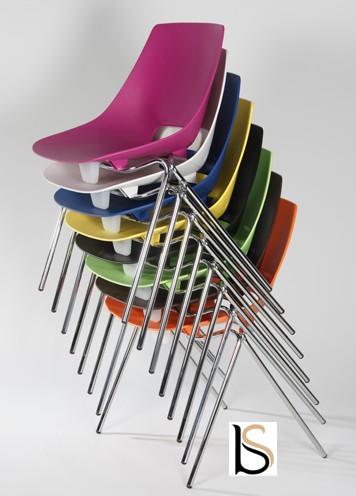 Chaise polyvalente en polypropylene pull - blanc, avec accroche_2