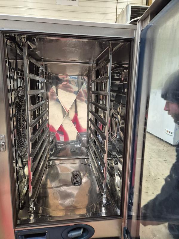 RATIONAL - Four électrique mixte 10 niveaux GN 1/1 - SCC WE 101 d'occasion - 18,6 kW - programmable_2