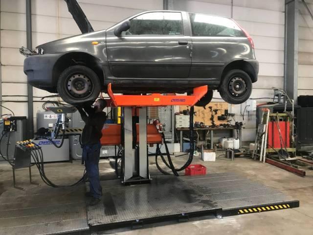 Station de dépollution VHU Iris Mec - IBC avec système de récupération et stockage des fluides, huiles et carburants_2