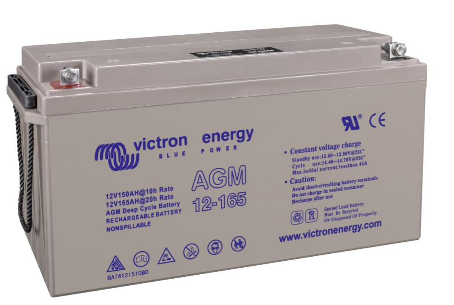 Batterie GEL 165Ah 12V Victron Energy - robuste et performante pour applications solaires et éoliennes_2
