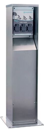 Bloc prises extérieures pour recharge vélo ou trottinette électrique - velec prises_2