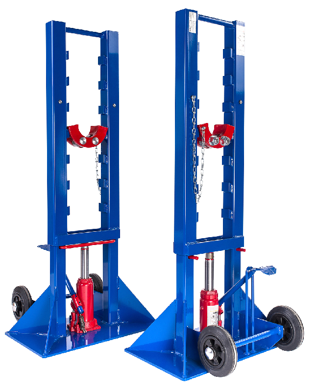 Dérouleur devant machine enrouleuse - AXO 10 TONNES_2