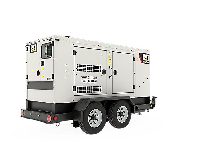 Xq125 100 kw (125 kva) groupes électrogènes industriel mobile de location - caterpillar - puissance principale 100 ekw (125 kva)_2