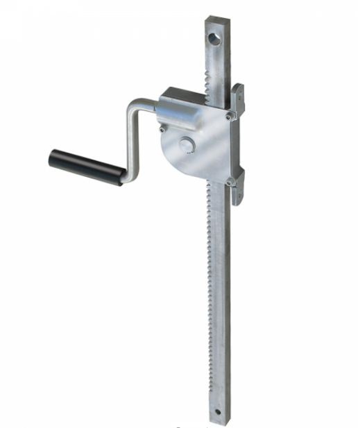 Treuil à crémaillère avec longueurs standards disponibles
